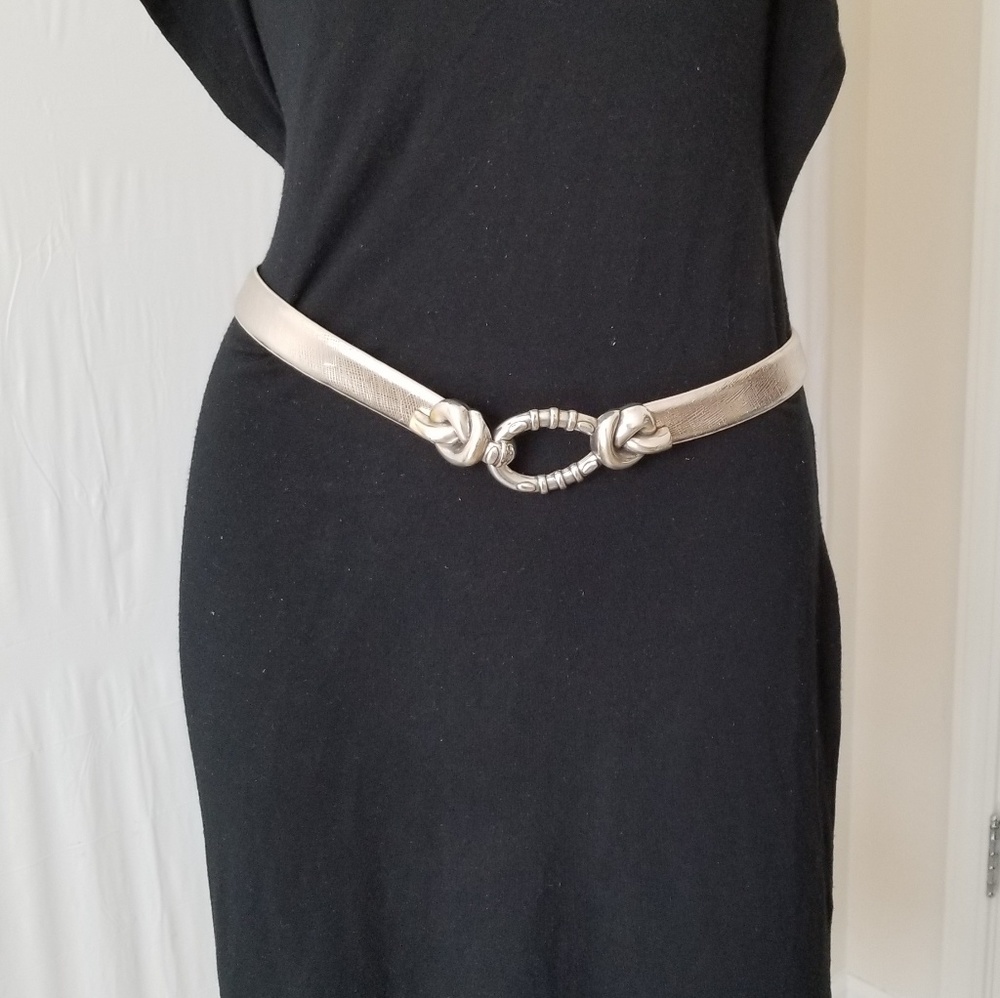 Silver plated belt